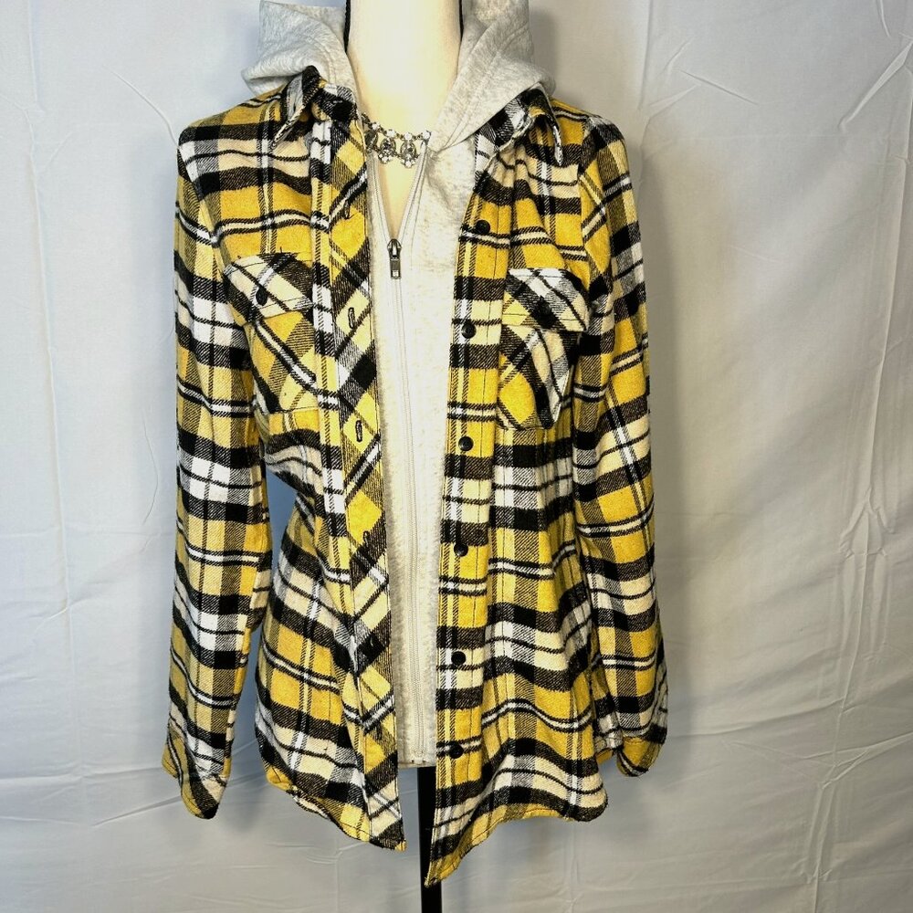 ci sono plaid collection Yellow and Black Women Size M